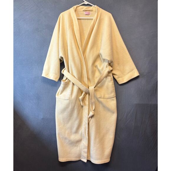 Vintage Honors Intimates Adult Full Length Robe Loungewear Cottage Grandparent - Picture 1 of 14